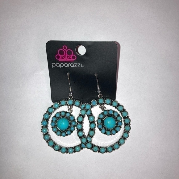 Saguaro Sanctuary Blue Earring - Picture 2 of 3